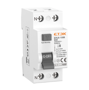 EKL6-100B RCCB - EARTH LEAKAGE - IRON SIDE