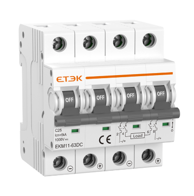 EKM11-63DC DC MCB - IRON SIDE ELECTRICAL AND AUTOMATION