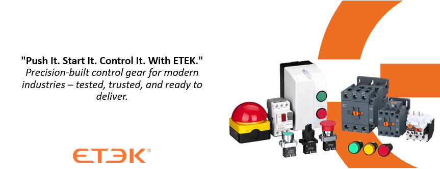 ETEK Industrial Controls motor control - control gear - iron side electrical and automation