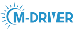 m-driver logo - iron side elctrical and automation